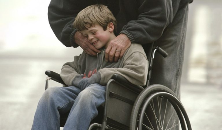 Disabled Homeless Man Gave His Wheelchair to a Poor Boy Who Couldn’t Walk – 5 Years Later, the Boy Found Him to Repay His Kindness