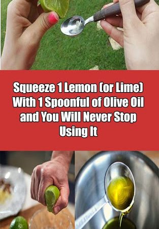 A Spoonful Of Olive Oil With Lemon Will Do Wonders For Your Health