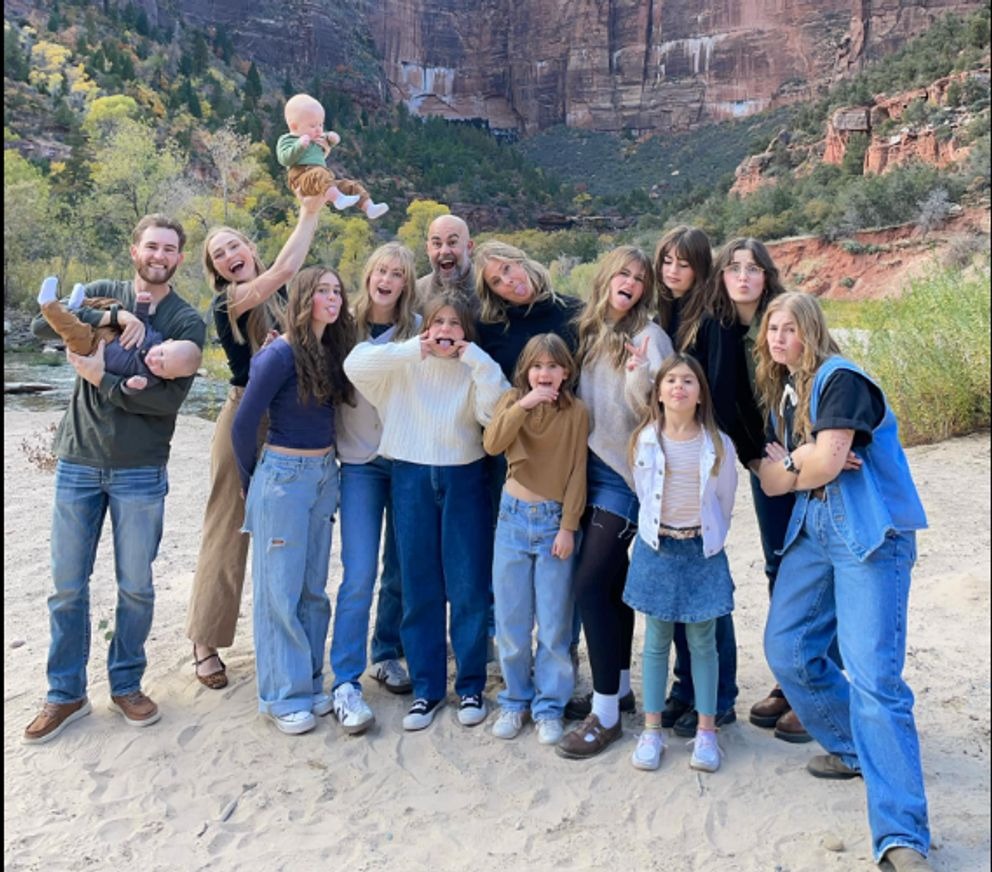 Angela Goodrich with her family, from a post dated March 26, 2025 | Source: Facebook/sam.goodrich.2025