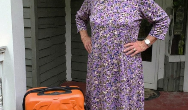 My Husband Left Me 4 Weeks After My Emergency C-Section for a Beach Trip with His Friends — When He Returned, His Mother Was Waiting at the Door with a Yellow Suitcase