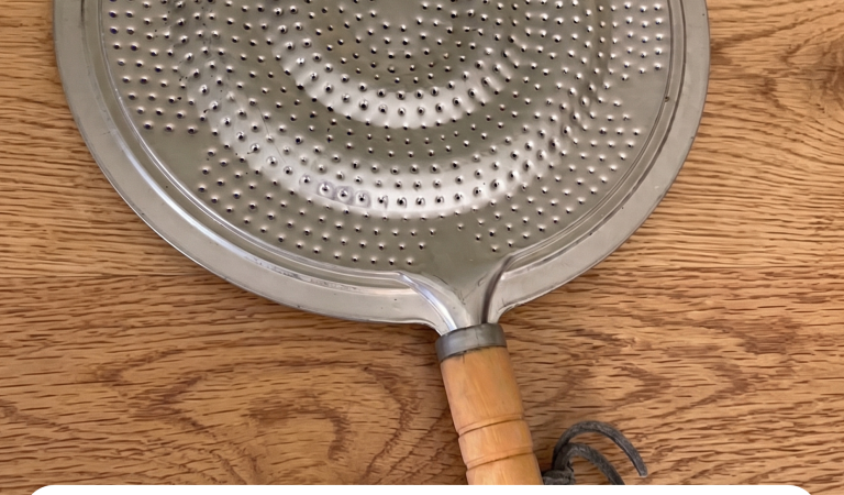This strange metal tool sat in my kitchen drawer for years — I’ve been curious about it for years. Do you know what it’s for?