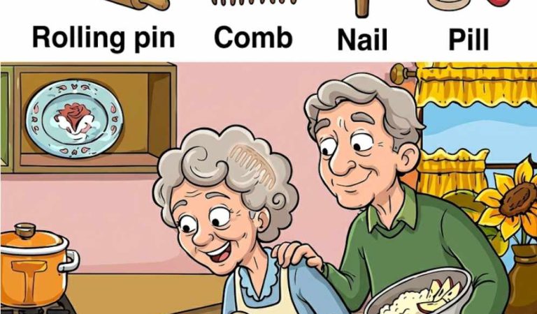Take a Close Look: Can You Find All 4 Hidden Objects in This Picture?