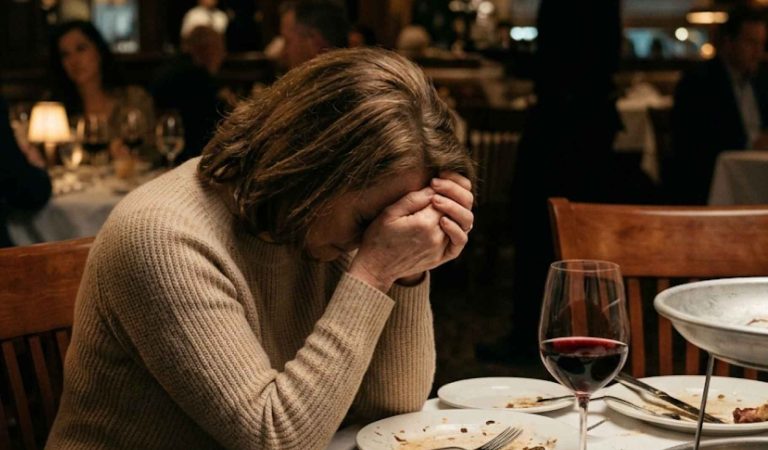 My son and daughter-in-law left me alone at a sacramento steakhouse with a $942 bill and two empty chairs