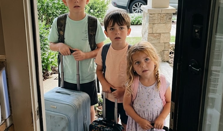 My Daughter-in-Law Left Her 3 Kids at My Door Without Asking and Texted, “You’ll Manage” — I Made One Phone Call That Had Her Rushing Back Home